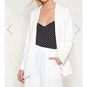NWT NW White Blazer